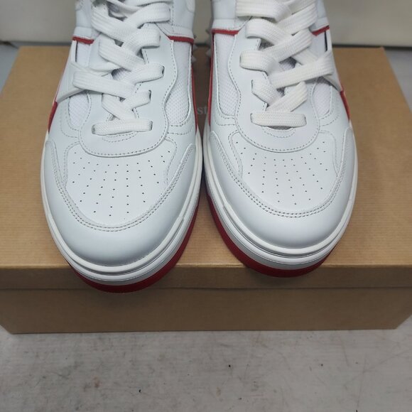 Christian Louboutin MENS Astroloubi Low Top Red Spike Sneaker main image 4